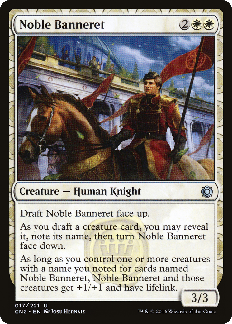 Noble Banneret (CN2-017) [Conspiracy: Take the Crown]