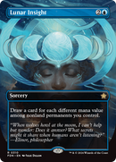 Lunar Insight (FDN-310) [Foundations] (Borderless) Foil