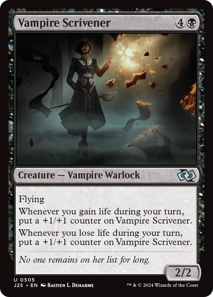 Vampire Scrivener (J25-505) [Foundations Jumpstart]