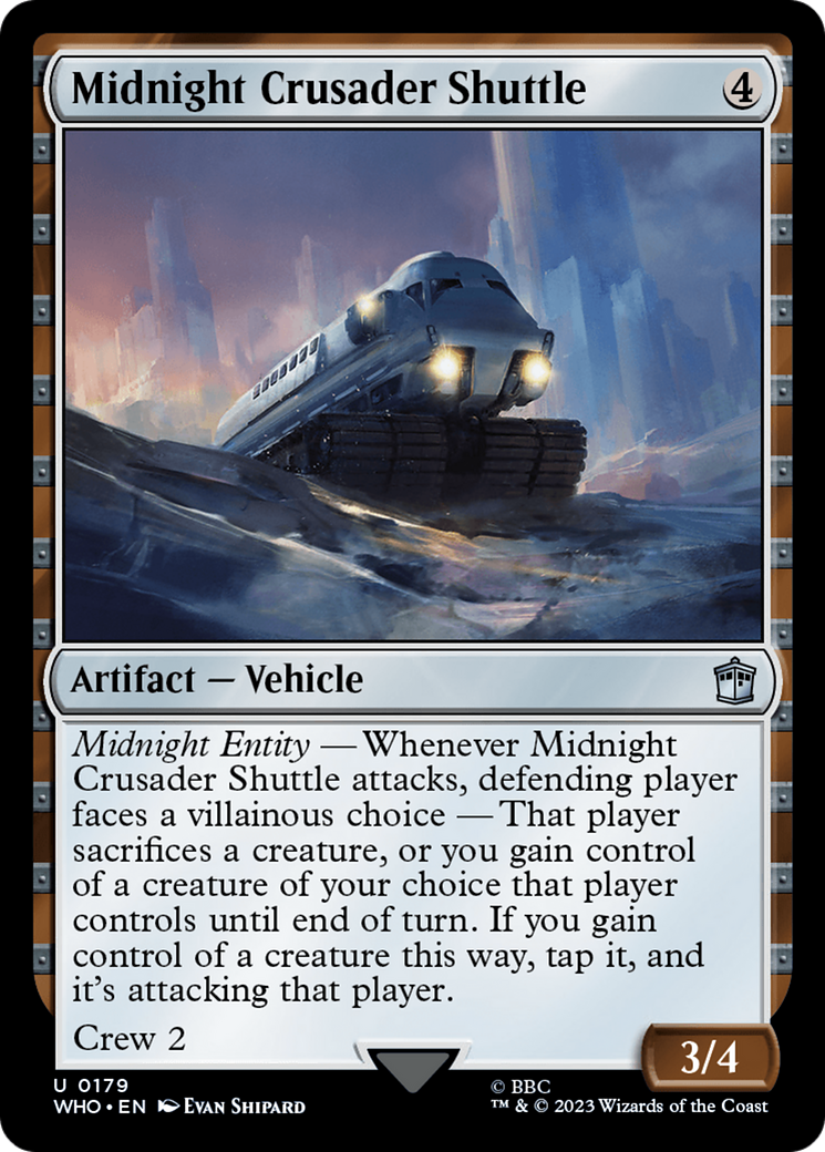 Midnight Crusader Shuttle (WHO-179) [Doctor Who]