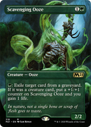 Scavenging Ooze (Alternate Art) (M21-318) (Borderless) [Core Set 2021]
