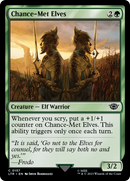 Chance-Met Elves (LTR-157) [The Lord of the Rings: Tales of Middle-earth] Foil