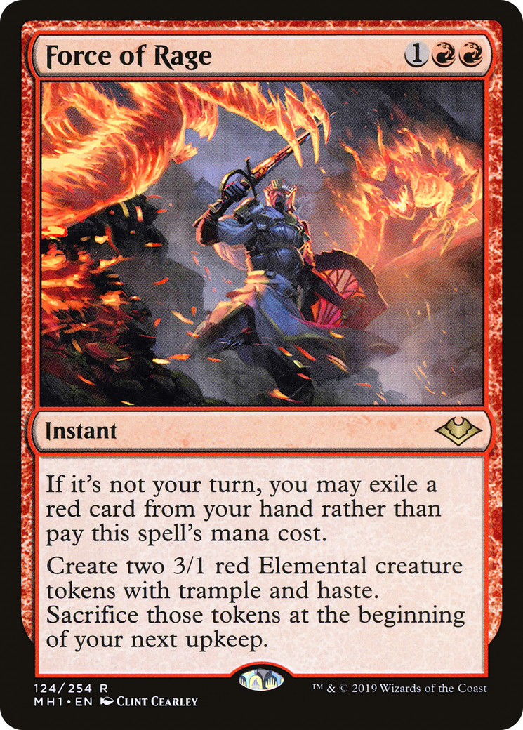 Force of Rage (MH1-124) [Modern Horizons]