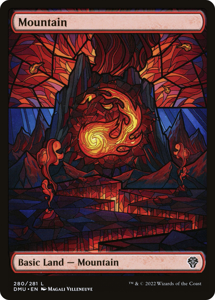 Mountain (Showcase) (DMU-280) [Dominaria United]