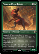 Wayward Swordtooth (CMM-576) [Commander Masters] Etched Foil