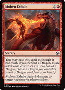 Molten Exhale (TDM-113) [Tarkir: Dragonstorm] Foil