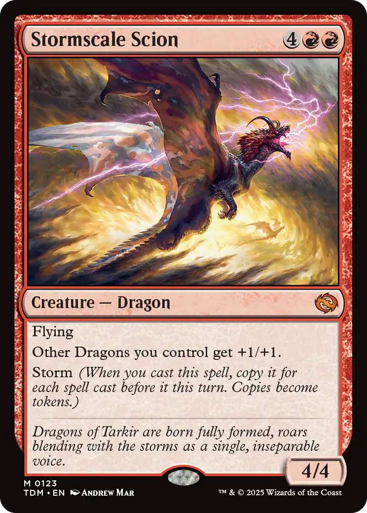 Stormscale Scion (TDM-123) [Tarkir: Dragonstorm]