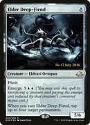 Elder Deep-Fiend (PRE-05S) [Eldritch Moon Promos] Foil
