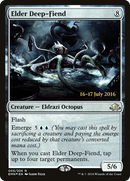 Elder Deep-Fiend (PRE-05S) [Eldritch Moon Promos] Foil