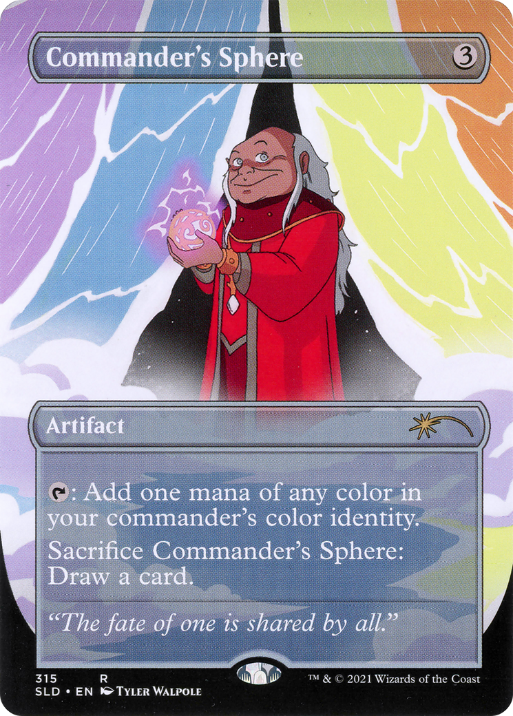Commander's Sphere (SLD-315) [Secret Lair Drop] (Borderless)