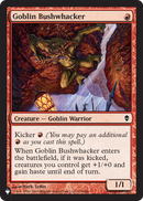 Goblin Bushwhacker (LIST-ZEN-125) [The List] Foil