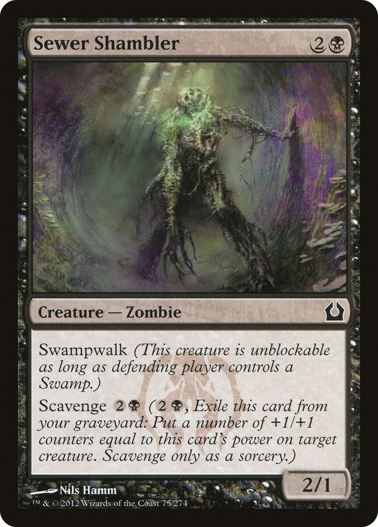 Sewer Shambler (RTR-075) [Return to Ravnica]