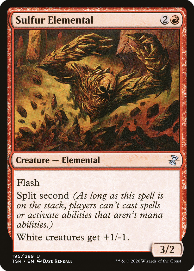 Sulfur Elemental (TSR-195) [Time Spiral Remastered]