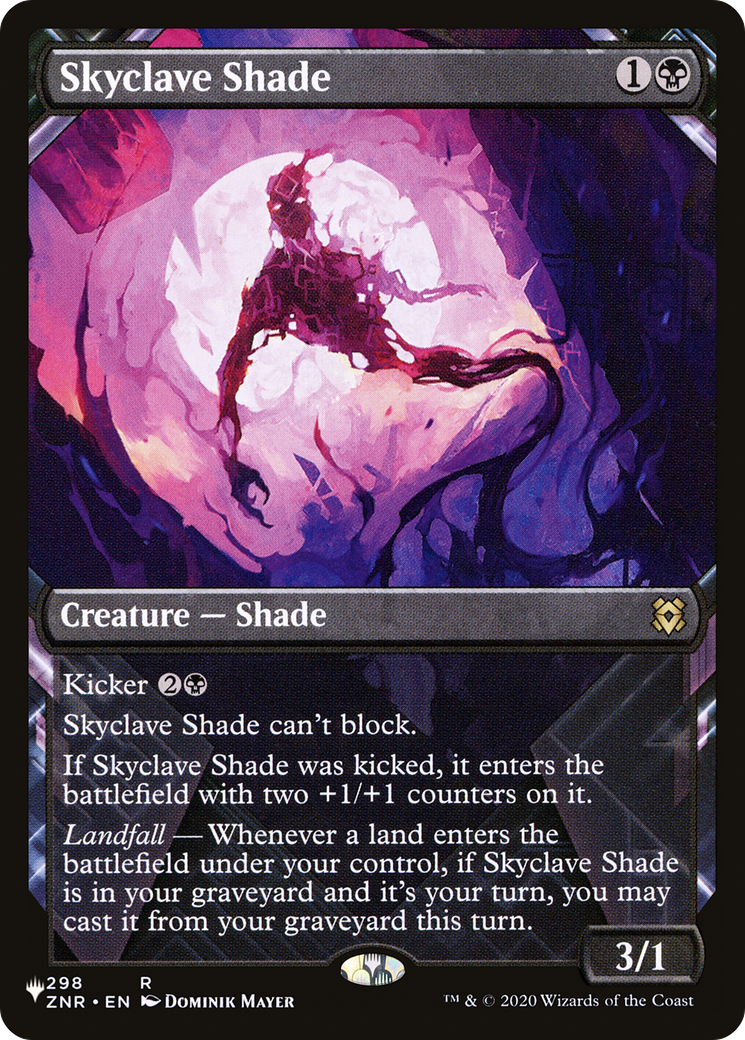 Skyclave Shade (LIST-ZNR-298) (Showcase) [The List]