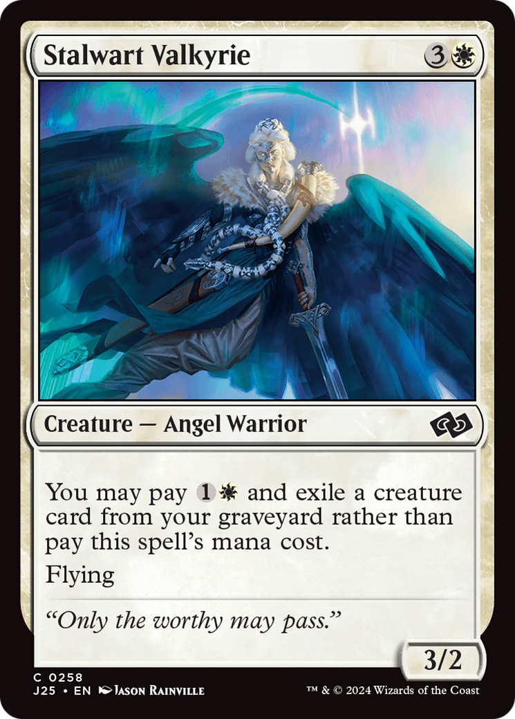 Stalwart Valkyrie (J25-258) [Foundations Jumpstart]