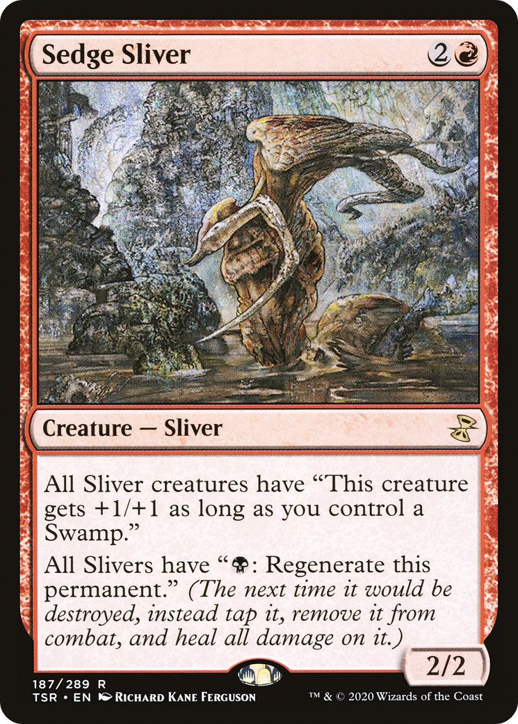 Sedge Sliver (TSR-187) [Time Spiral Remastered] Foil