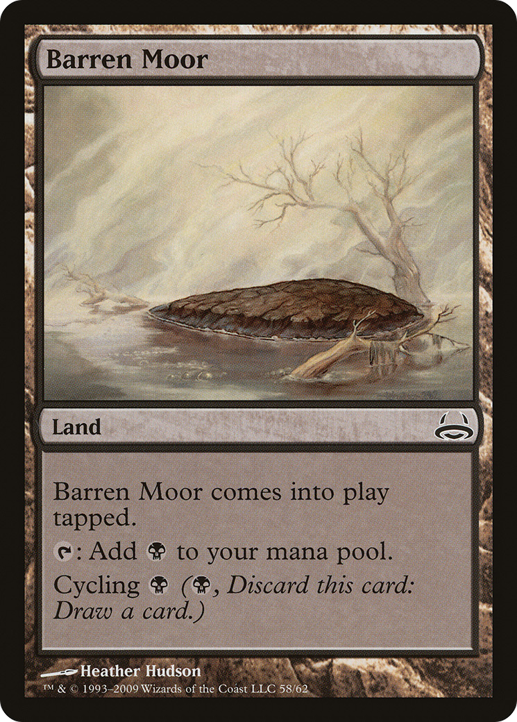 Barren Moor (DDC-058) [Duel Decks: Divine vs. Demonic]