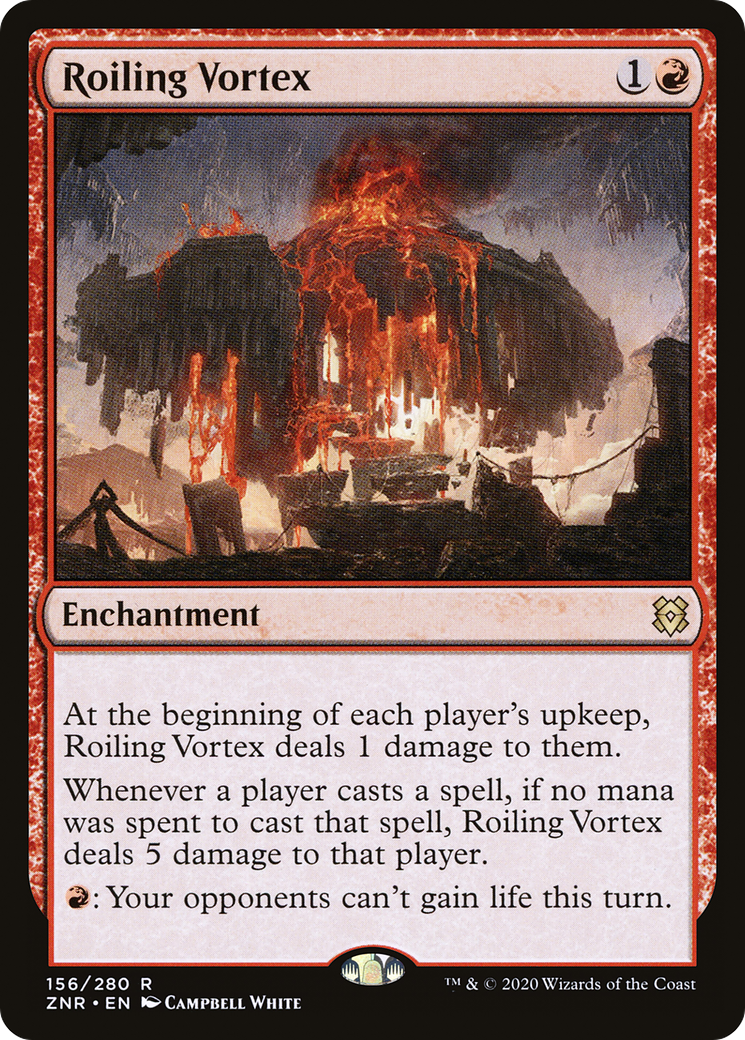 Roiling Vortex (ZNR-156) [Zendikar Rising]