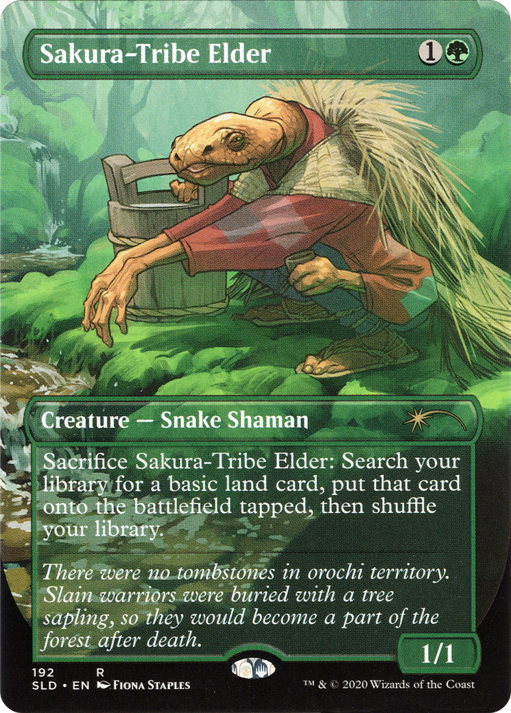 Sakura-Tribe Elder (SLD-192) (Borderless) [Secret Lair Drop]