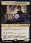 Scheming Fence (Showcase) (SNC-349) [Streets of New Capenna]