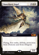 Baneslayer Angel (M21-340) [Core Set 2021]: (Extended Art) Foil