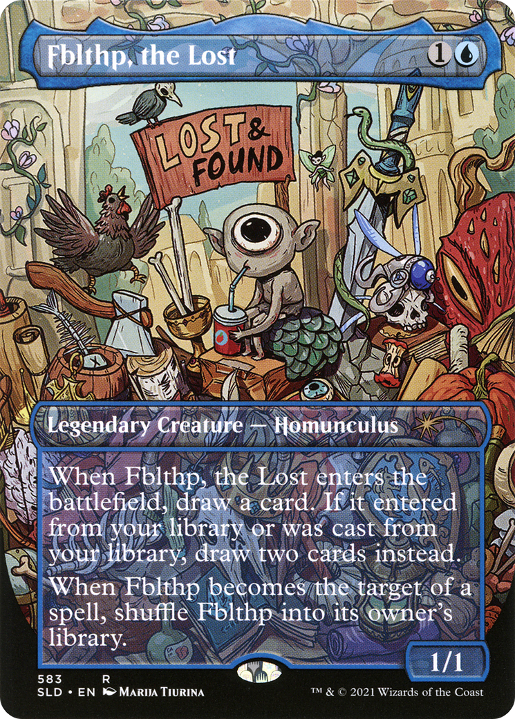 Fblthp, the Lost (SLD-583) [Secret Lair Drop] (Borderless)