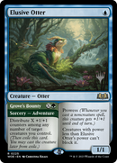 Elusive Otter // Grove's Bounty (PPWOE-225P) [Wilds of Eldraine Promos]