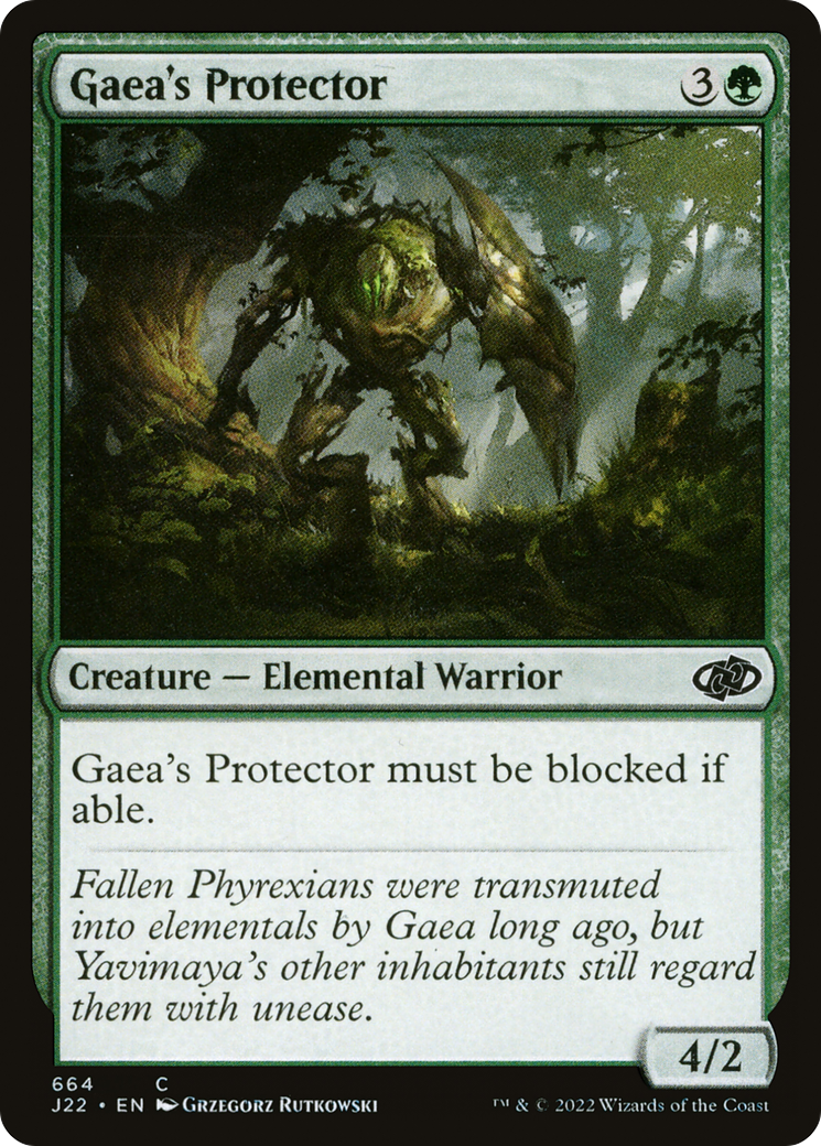Gaea's Protector (J22-664) [Jumpstart 2022]
