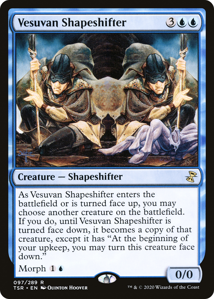 Vesuvan Shapeshifter (TSR-097) [Time Spiral Remastered] Foil