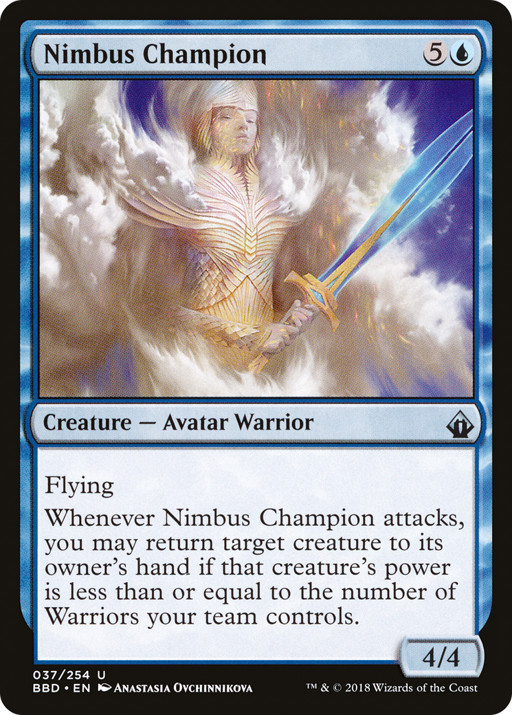 Nimbus Champion (BBD-037) [Battlebond] Foil