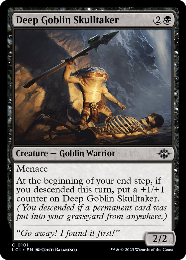 Deep Goblin Skulltaker (LCI-101) [The Lost Caverns of Ixalan]