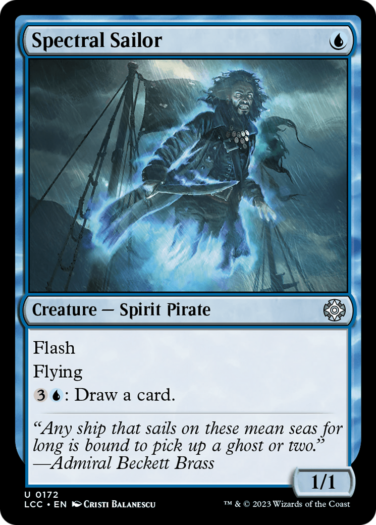 Spectral Sailor (LCC-172) [The Lost Caverns of Ixalan Commander]