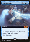 Discontinuity (M21-349) [Core Set 2021]: (Extended Art) Foil