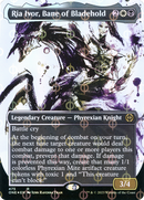 Ria Ivor, Bane of Bladehold (ONE-475) [Phyrexia: All Will Be One]: (Showcase) (Borderless) Foil