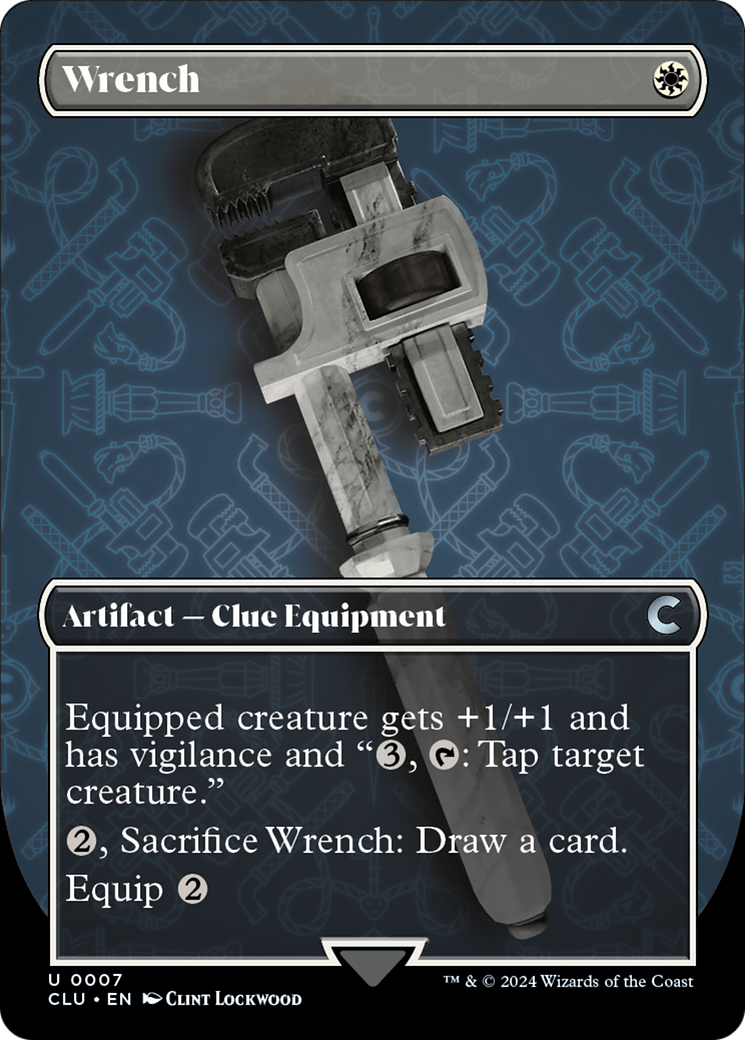 Wrench (CLU-007) [Ravnica: Clue Edition] (Borderless)