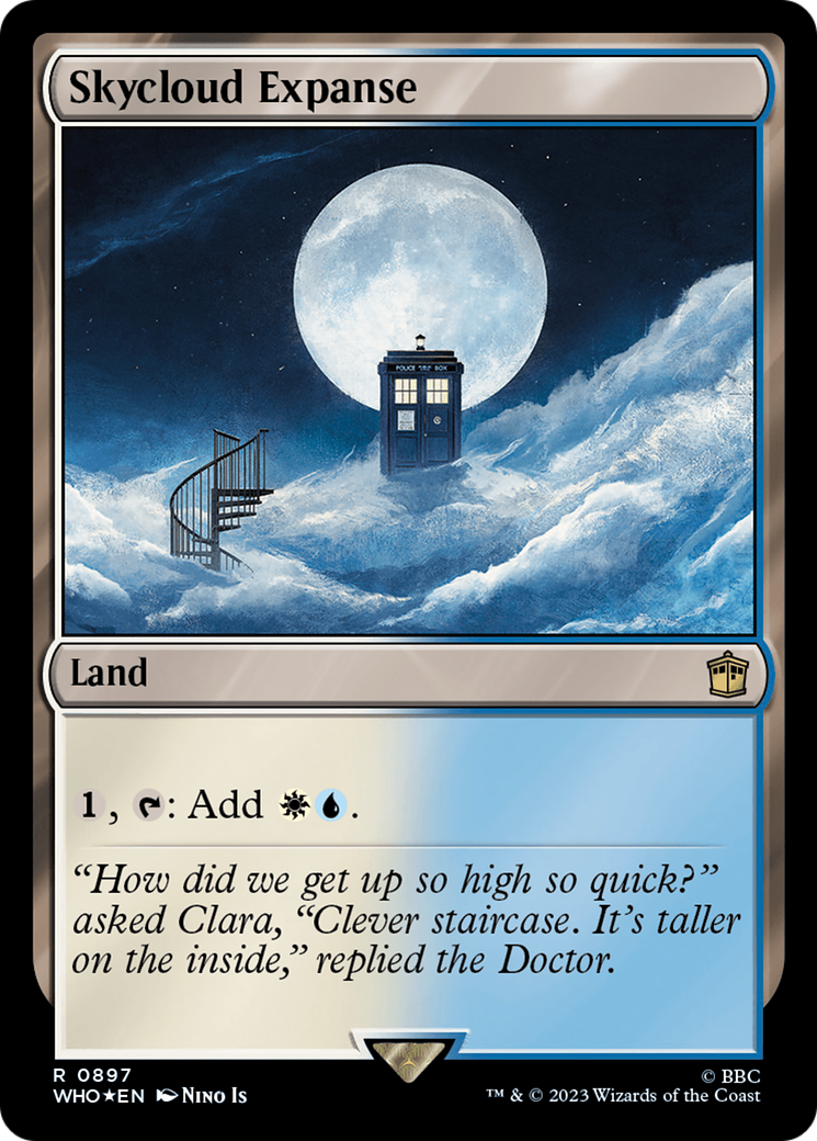 Skycloud Expanse (WHO-897) [Doctor Who] Foil Foil