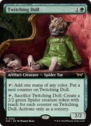 Twitching Doll (DSK-384) [Duskmourn: House of Horror]: (Extended Art)