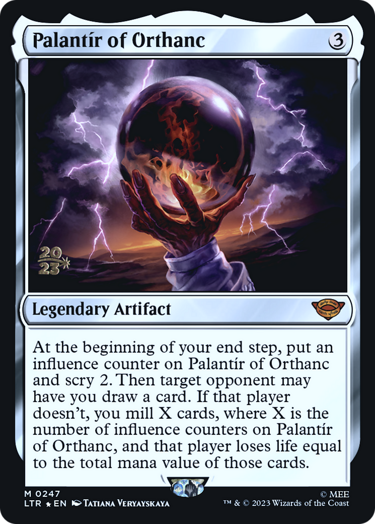 Palantír of Orthanc (PRE-247S) [Tales of Middle-earth Promos] Foil
