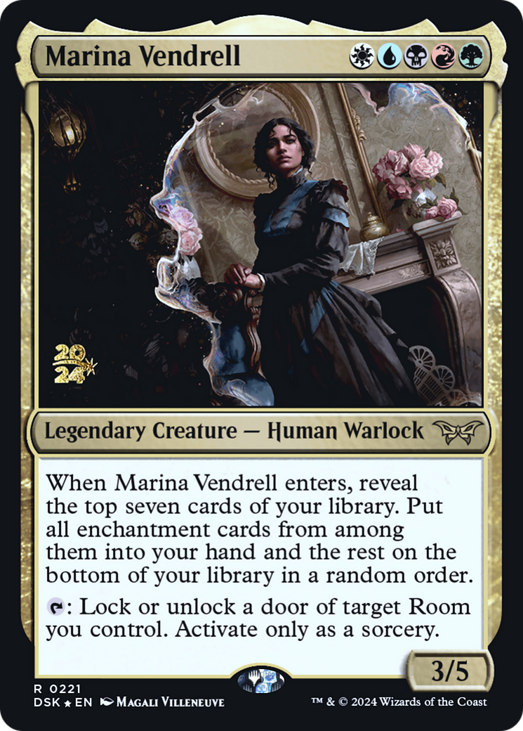 Marina Vendrell (PRE-221S) [Duskmourn: House of Horror Promos] Foil