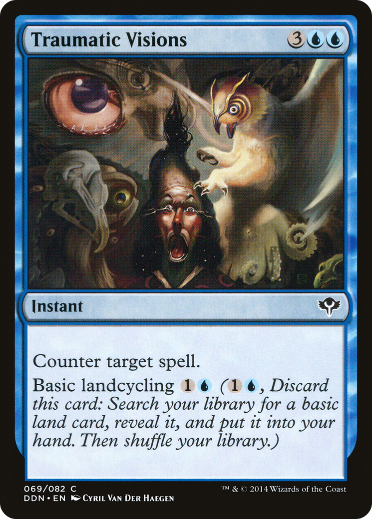 Traumatic Visions (DDN-069) [Duel Decks: Speed vs. Cunning]