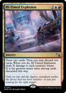 Ill-Timed Explosion (MKM-207) [Murders at Karlov Manor] Foil