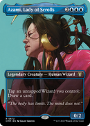 Azami, Lady of Scrolls (CMM-672) [Commander Masters] (Borderless)