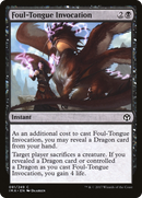 Foul-Tongue Invocation (IMA-091) [Iconic Masters]