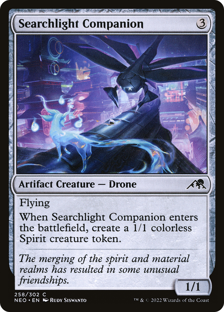 Searchlight Companion (NEO-258) [Kamigawa: Neon Dynasty]