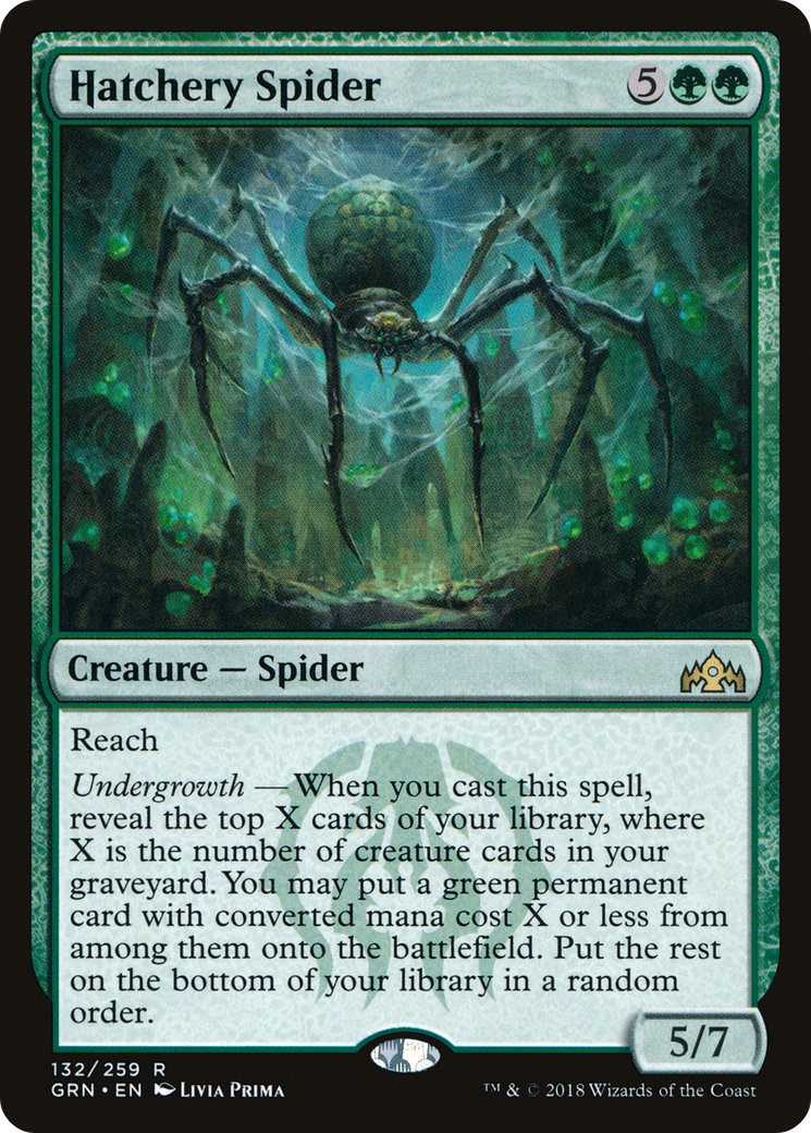 Hatchery Spider (GRN-132) [Guilds of Ravnica] Foil