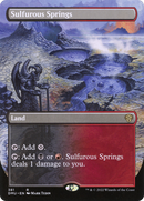 Sulfurous Springs (Borderless) (DMU-381) [Dominaria United]