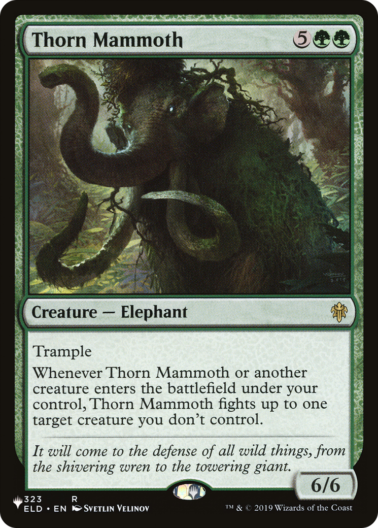 Thorn Mammoth (LIST-ELD-323) [The List]