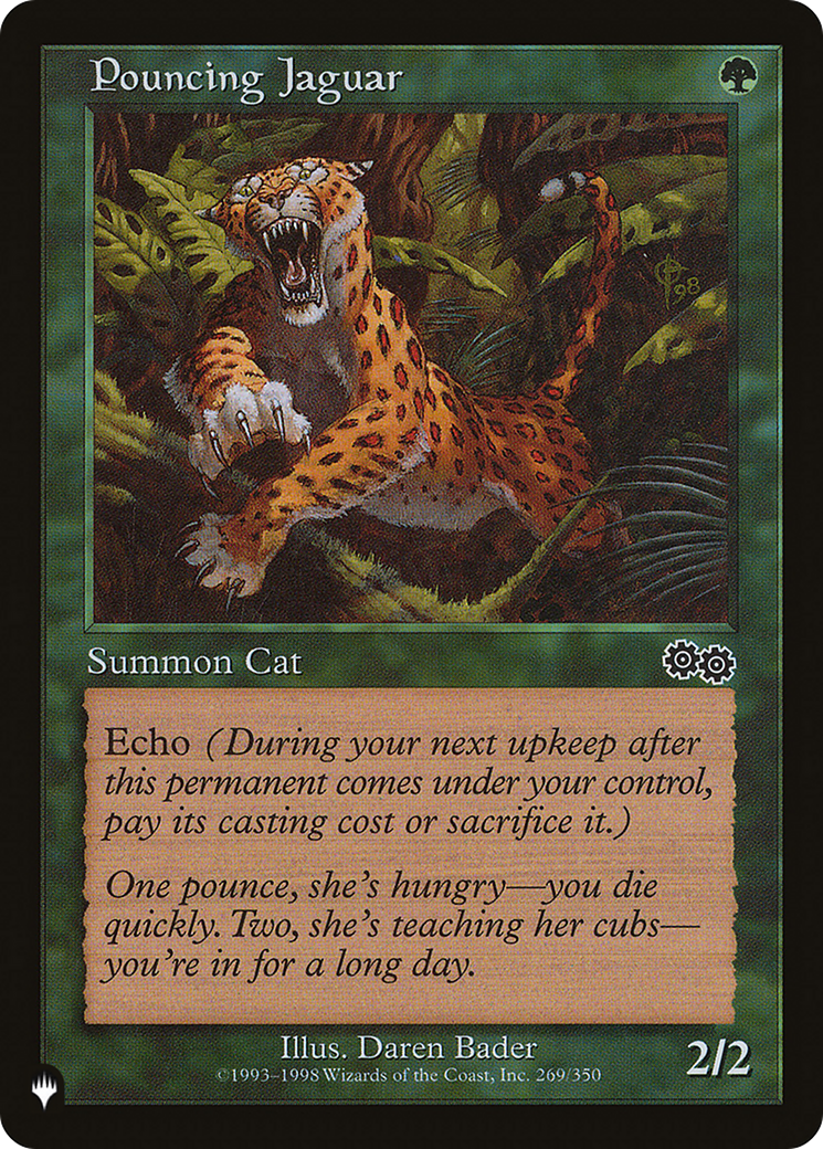 Pouncing Jaguar (LIST-USG-269) [The List]