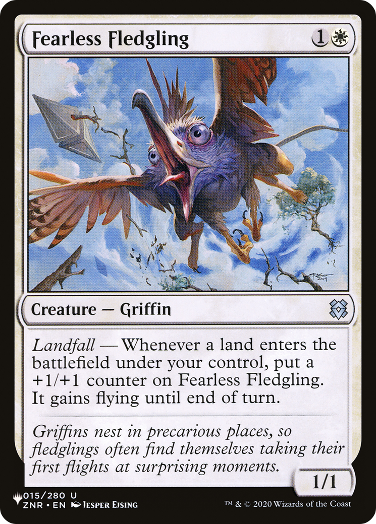 Fearless Fledgling (LIST-ZNR-15) [The List]