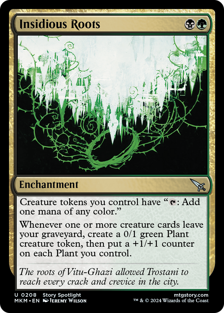 Insidious Roots (MKM-208) [Murders at Karlov Manor] Foil